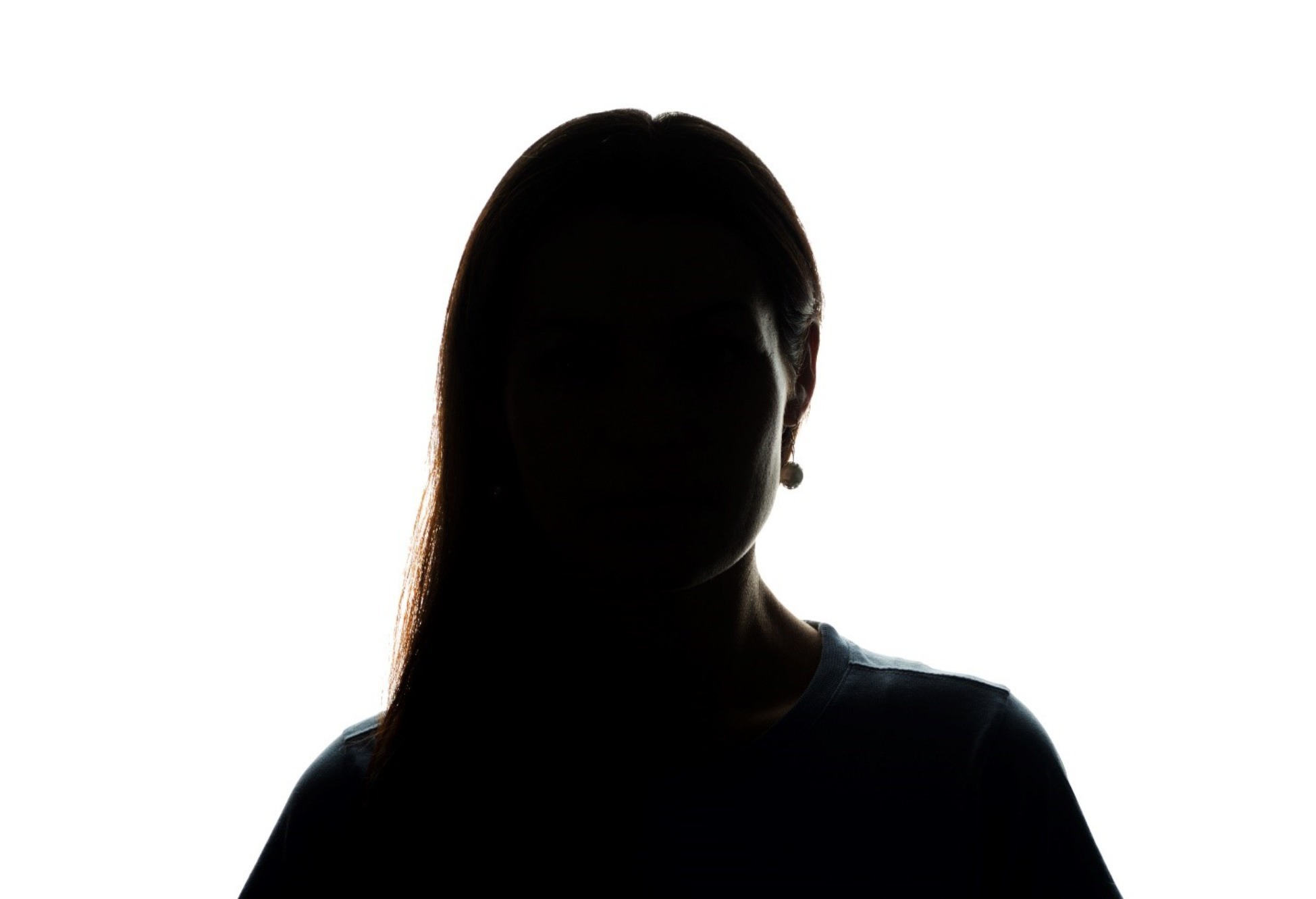 Silhouette of a woman identified with the BridgeNorth ministry